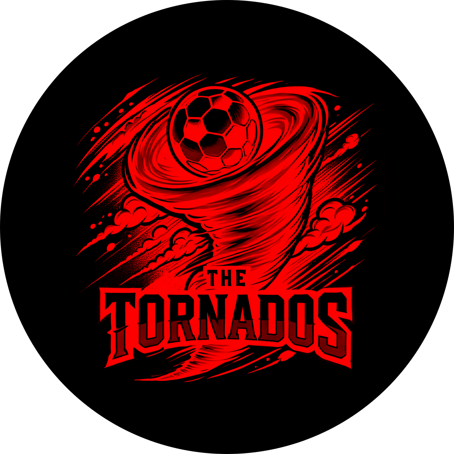 Custom Tornado Round magnets