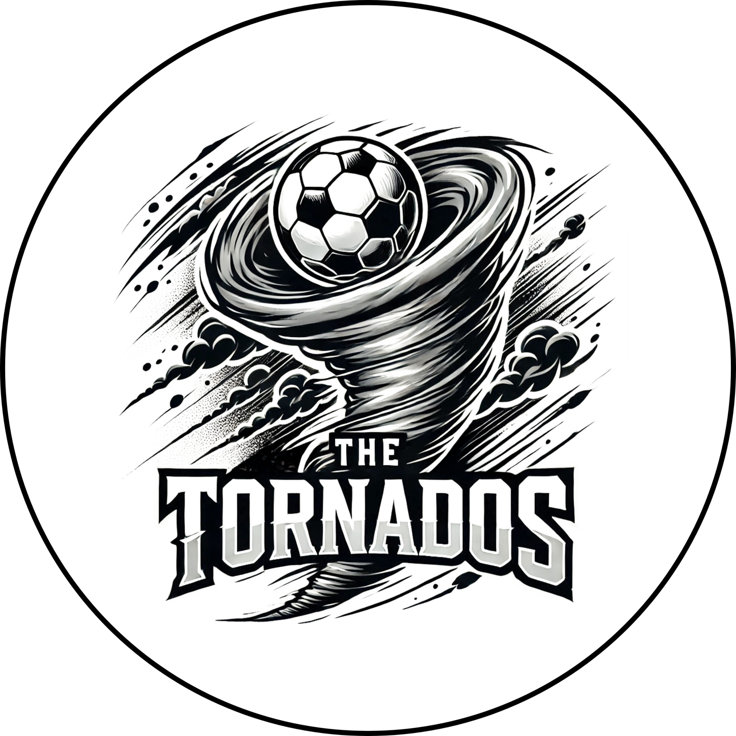 Custom Tornado Round magnets