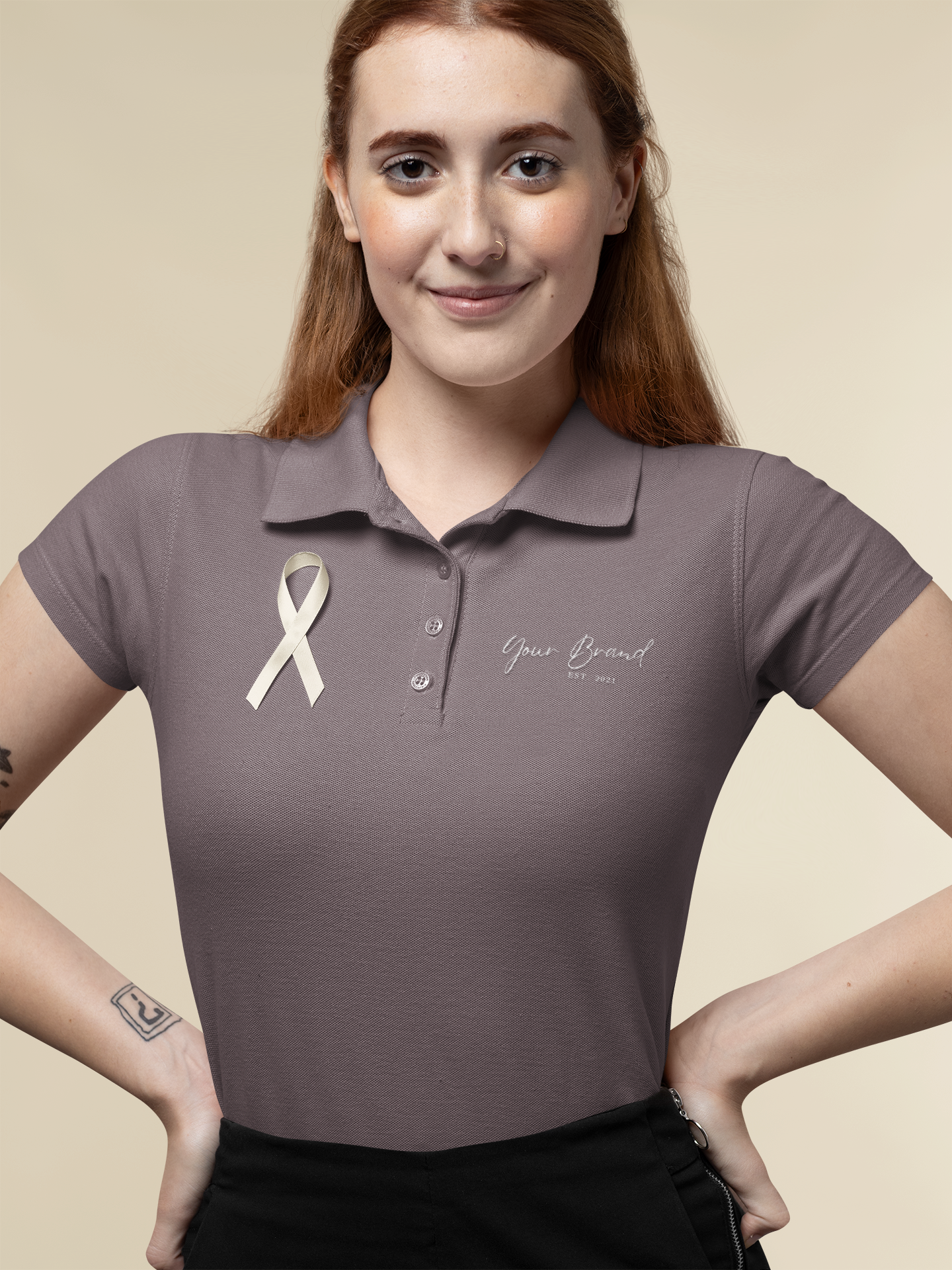 Adult Polo T Shirt